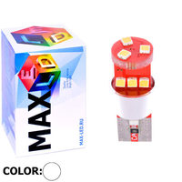 Cветодиодная лампа W5W T10 – Max-Samsung 9 Led 9Вт Белая