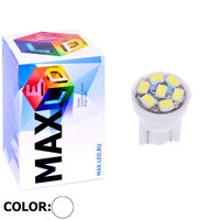 Cветодиодная лампа W5W T10 – Max-2820 7 Led 0.3Вт Белая