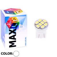 Cветодиодная лампа W5W T10 – Max-2820 8 Led 0.4Вт Белая