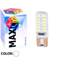Cветодиодная лампа W5W T10 – Max-Lendigo Silica 24 Led 3Вт Белая