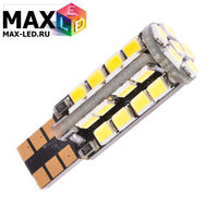 Cветодиодная лампа W5W T10 – Max-Hill 38 Led 6Вт Белая