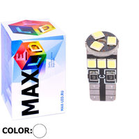 Cветодиодная лампа W5W T10 – Max-Hill 9 Led 3Вт Белая