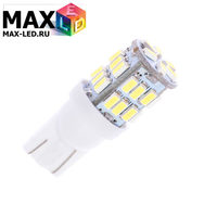 Cветодиодная лампа W5W T10 – Max-Lendigo 30 Led 2Вт Белая
