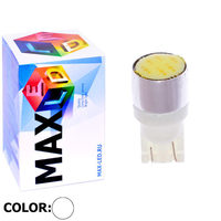 Cветодиодная лампа W5W T10 – Max-COB 1 Led 2Вт Белая