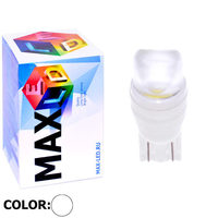 Cветодиодная лампа W5W T10 – Max-Ceramic A 2 Led 3Вт Белая