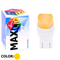 Cветодиодная лампа W5W T10 – Max-Ceramic A 2 Led 3Вт Жёлтая