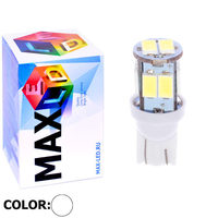 Cветодиодная лампа W5W T10 – Max-Road 10 Led 2Вт Белая