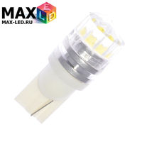 Cветодиодная лампа W5W T10 – Max-Cristal 1 Led 2Вт Белая