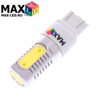 Cветодиодная лампа W21W 7440 – Max-COB 4 Led 8Вт Белая