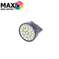 Cветодиодная лампа W21-5W 7443 – Max-2820 22Led 3Вт Белая