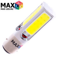 Cветодиодная лампа P21-5W 1157 – Max-COB 4 Led 8Вт Белая