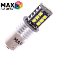Cветодиодная лампа P21W 1156 – Max-Hill 15 Led 15Вт Белая